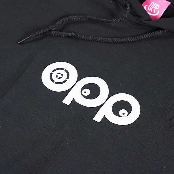 OPP パーカー シンプルロゴ【発泡プリント】