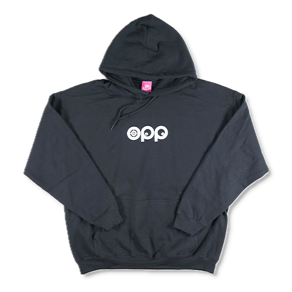 OPP パーカー シンプルロゴ【発泡プリント】