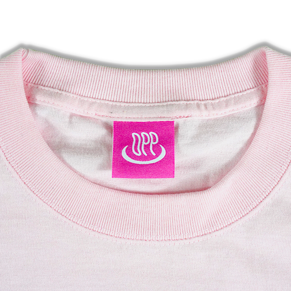 OPP  シンプルロゴ　発泡プリント　Tシャツ DVD発売記念カラー ピンク