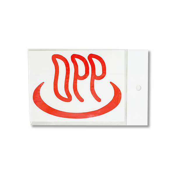 OPP 温泉ロゴ カッティング ステッカー