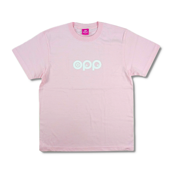 OPP  シンプルロゴ　発泡プリント　Tシャツ DVD発売記念カラー ピンク