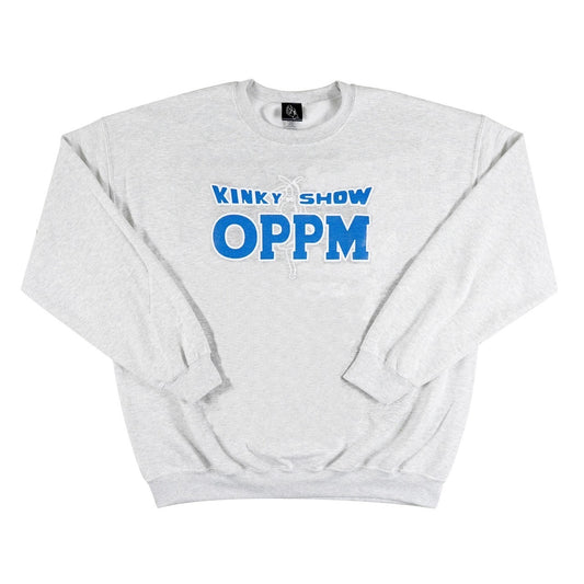 OPPM CREW SWEAT GRAY