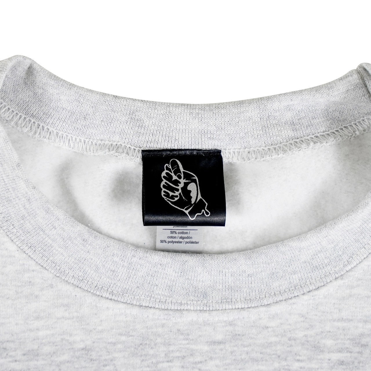 OPPM CREW SWEAT GRAY