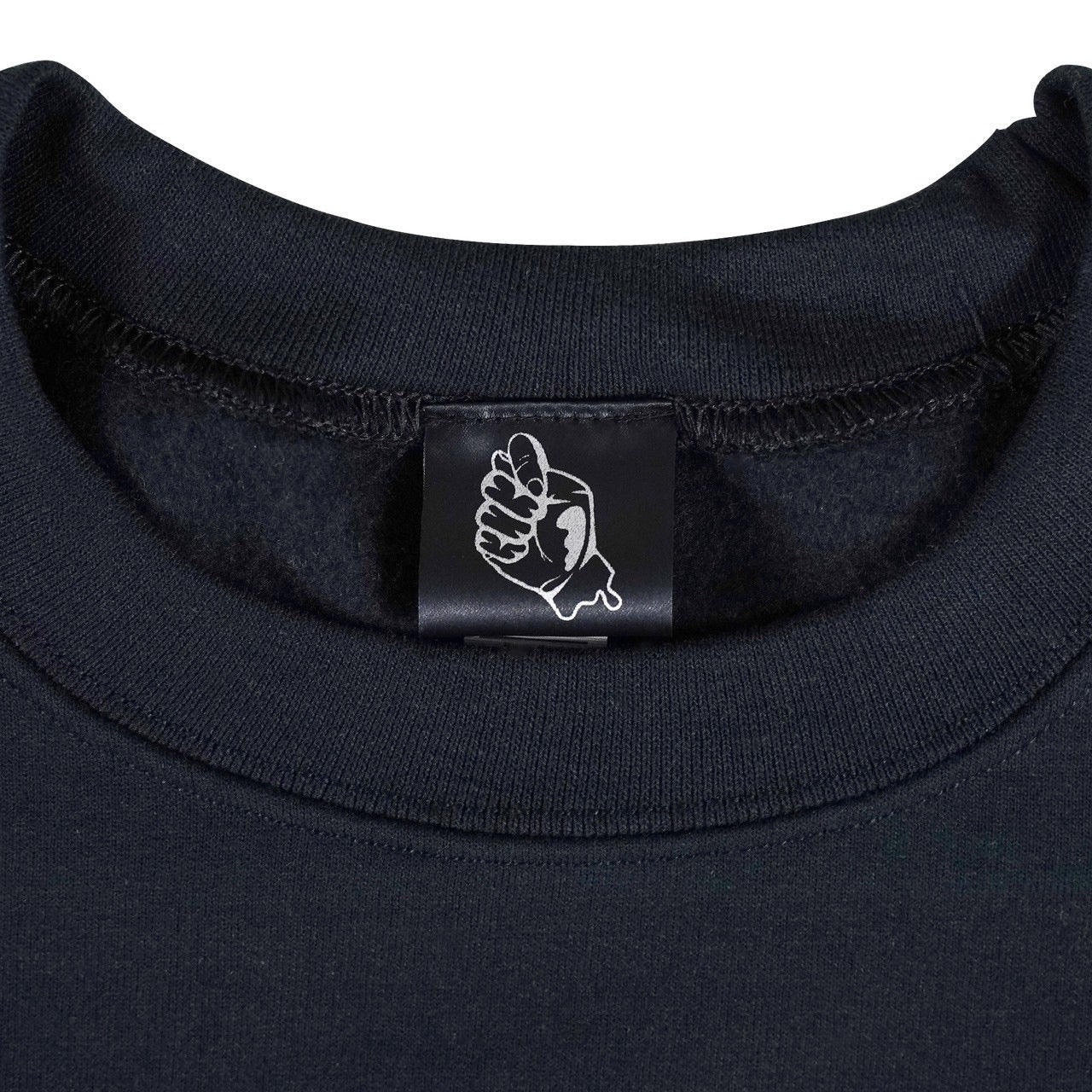 OPPM CREW SWEAT BLACK