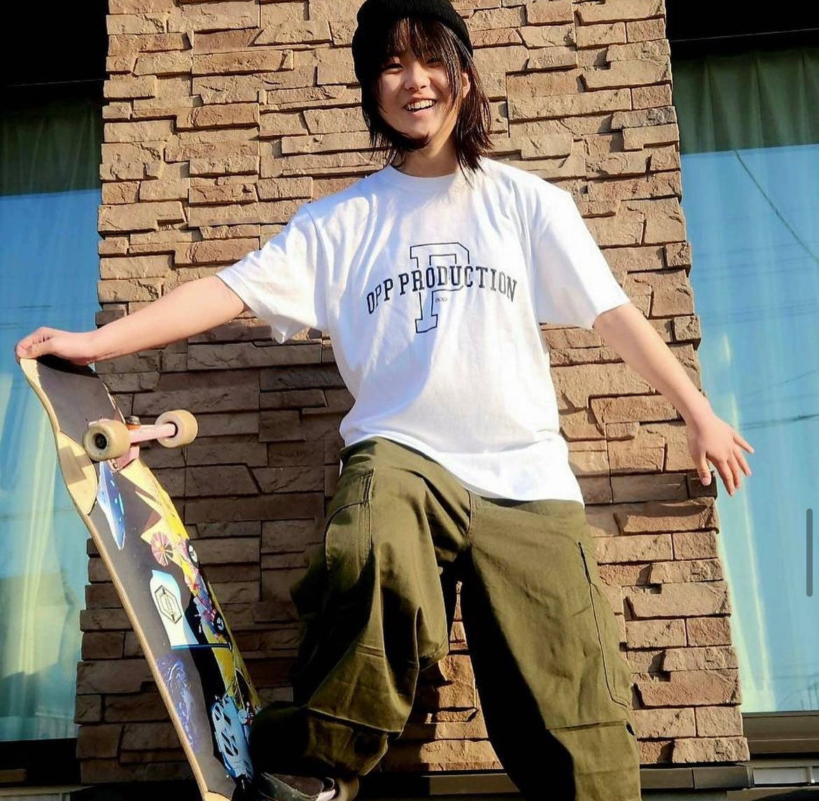 OPP カレッジロゴ　Tシャツ