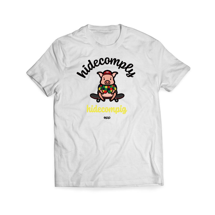 OPP × hidecomplyコラボTシャツ hidecompig