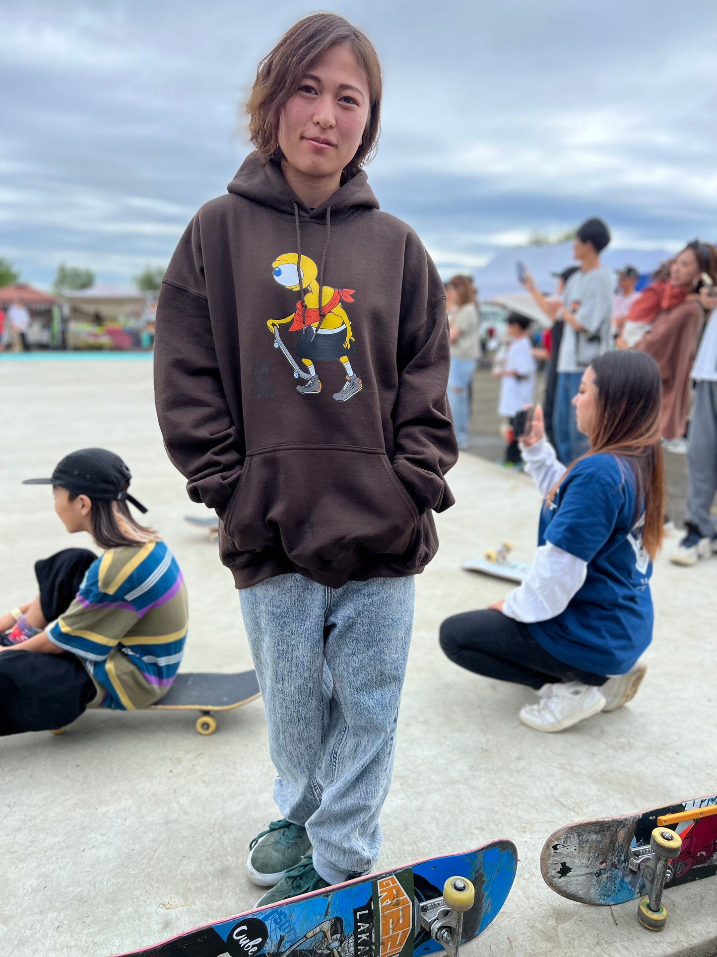 OPP × RMA コラボ　パーカー