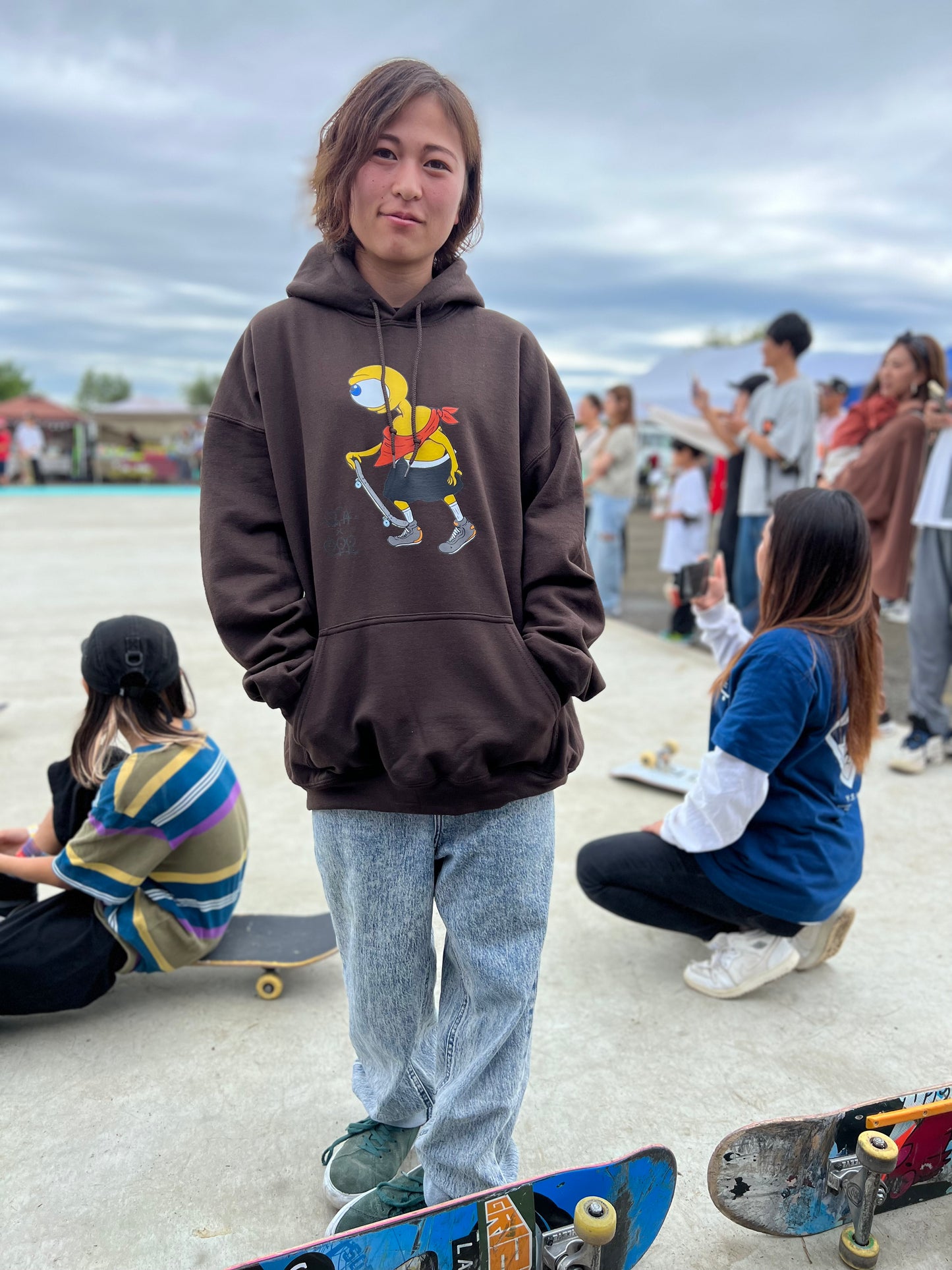 OPP × RMA コラボ　パーカー